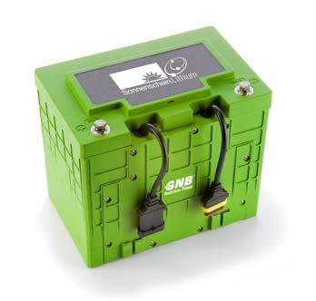 Sonnenschein Lithium HC (prąd o wysokim natężeniu) Sonnenschein Lithium to gama litowych modułów akumulatorowych o napięciu, 18 i 36 woltów.