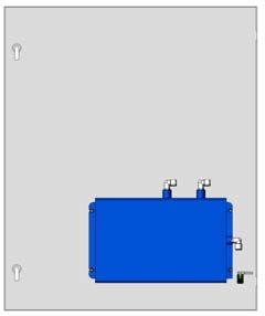 4 Panel automatycznego systemu Prodigy z pompami HDLV Czêœci zamienne na zewn¹trz panelu pomp Zobacz rysunek. AR: Nr Nr kat. Opis Liczba Uwaga 040664 MUFFLER, male, / 4 -in.