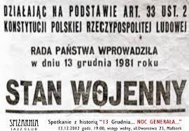 Władze komunistyczne od wielu miesięcy znajdowały się pod presją KPZR, domagającą się zaprowadzenia w Polsce porządku.