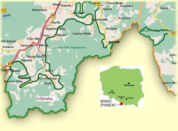 Mszaki Beskidu Żywiecko-Orawskiego Przewodnik do sesji terenowych Warsztatów Briologicznych Sekcji Briologicznej Polskiego Towarzystwa Botanicznego, Soblówka 3-6 wrzesień 2009 Autorzy opracowania