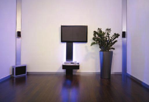 design czyli eleganckie kanały, kolumny i półki pod TV, które ukrywają tę plątaninę kabli. Wszystkie produkty wykonane są z najwyższej jakości aluminium anodyzowanego i lakierowanego.