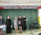 celem jest popularyzacja twórczości naszego patrona Konkurs odbywa się w kilku kategoriach: 1 Recytacja - gimnazja; w ubiegłym roku pierwsze miejsce zajęła Emilia Burko z GM 12 2 Recytacja -