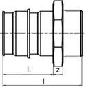 Uponor Q&E Uponor Q&E łącka gwintem ewn.