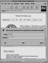 4% NCSA httpd 1.5 Serwery WWW http://hoohoo.ncsa.uiuc.edu/ CERN W3C httpd 3.1 http://www.w3.org/pub/www/daemon/ Apache HTTP Server 1.0 http://www.apache.