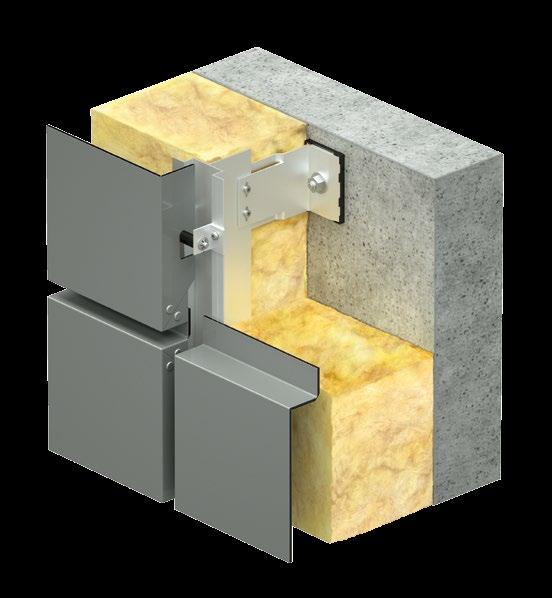 SYSTEM ŚCIANY WENTYLOWANEJ TYPY FASAD Extrabond Horizontal (EBH) Extrabond Vertical (EBV) Extrabond T (EBT) EXTRABOND można