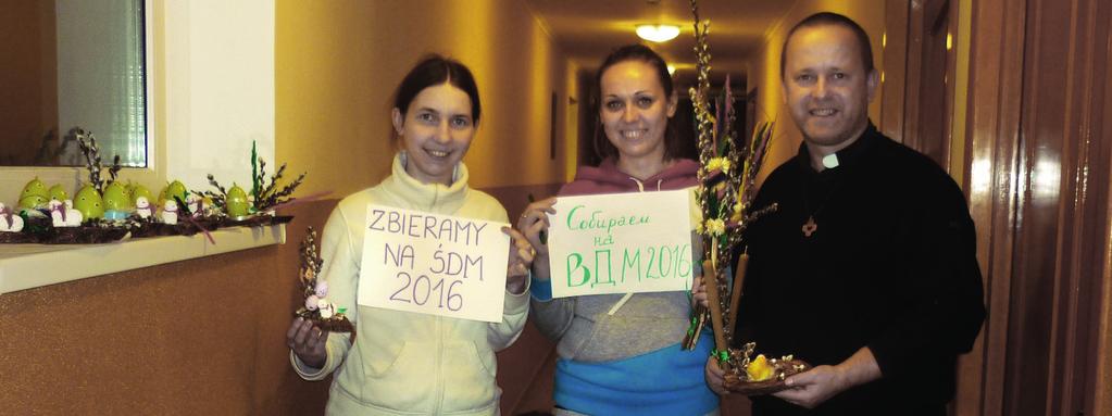 14 raport wsparcie dla młodych: 3 574 zł od indywidualnych darczyńców 512 kg kasztanów = 256 zł 3 830 zł łącznie Światowe Dni Młodzieży Kraków 2016 polska gościnność Marzenie młodych ludzi z