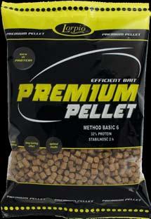 TOP PRODUCTS Pellet Method Basic 32% Protein To trwały, idealny pellet do method feeder.