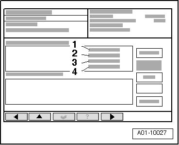 Page 4 of 7 Wskazanie na testerze: Odczytać temperaturę płynu ATF w polu wskazań-1-.