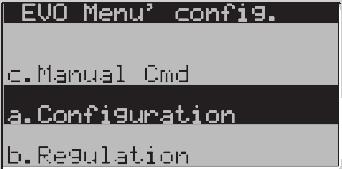 Maski podmenu mają następujące oznaczenia: Maski konfiguracji Ea01, Ea02 itd. Maski regulacji Eb01, Eb02 itd.
