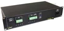 RACK POER Zasilacze do szaf RACK 19 do kamer analogowych ~24VAC Seria RAC max K8-24VC K1-24VC kamery Sygnalizacja optyczna Rozłączne gniazdo zasilania Bezpiecznik TOPIK / PTC - w zależności od modelu
