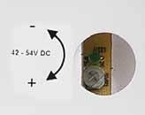 Zasilacze do kamer IP 48VC impulsowe, gniazda RJ45 Seria PoE Możliwość wyboru bezpiecznika za pomocą zworki: TOPIK / PTC Złącza RJ45 - wejście / wyjście