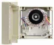 Zasilacze do kamer analogowych ~24VAC w obudowie hermetycznej IP65 Seria PSAC IP65
