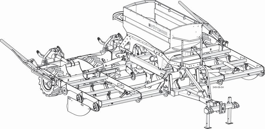 DANE TECHNICZNE Wymagane przy πcza ï 3 zwrotne przy πcze hydrauliczne 1 proste przy πcze hydrauliczne z wolnym biegiem zwrotnym Ciúnienie robocze min.: 150 bar Ciúnienie robocze max.