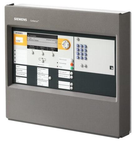 Do central sygnalizacji poaru serii FS720 (MP1XS) Cerberus PRO Obsługa systemu i podgld zdarze Duy podwietlany wywietlacz LCD (8 linii po 40 znaków) Czytelne wywietlanie informacji o