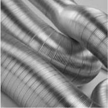 Przewód półelastyczny aluminiowy S - FLEX S - FLEX CENA [PLN/szt] D [mm] 1 m 3 m D [mm] 3 m 1 m 80 11,77 35,31 160 19,76 59,28 100 12,64