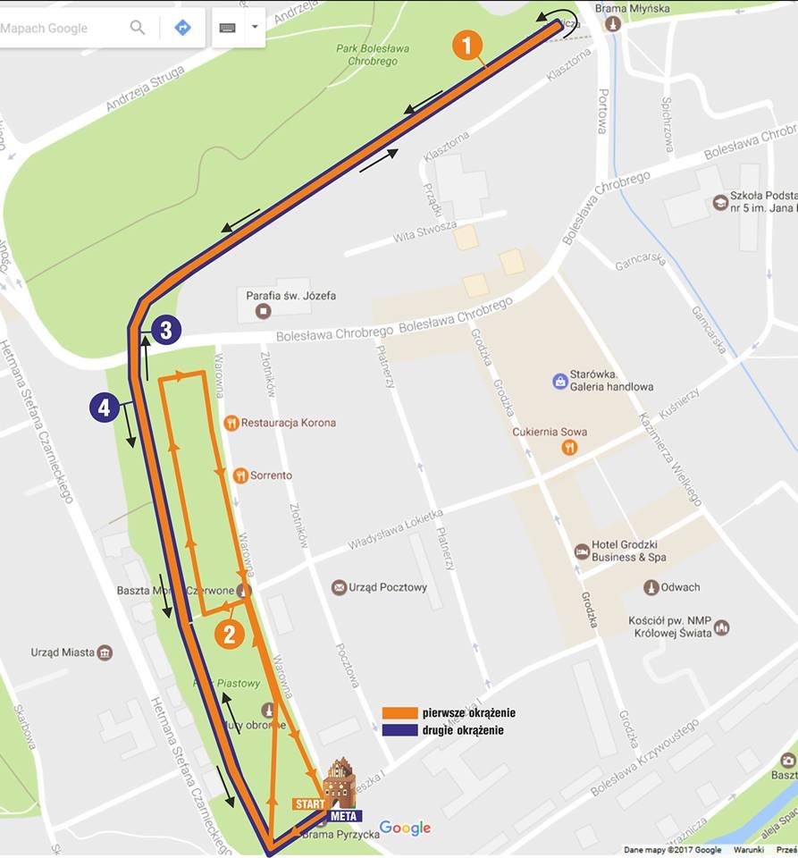 Przebieg trasy: zapisy KLASYFIKACJA Klasyfikacje będą prowadzone w następujących kategoriach: