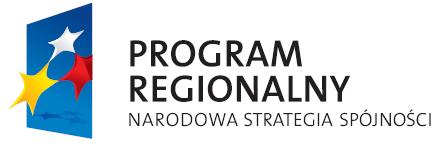 11 2.1. Logo Narodowej Strategii Spójności (dla Programu Regionalnego) 1.