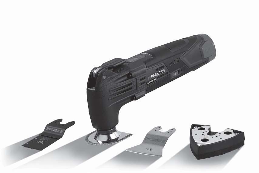 CORDLESS MULTI-PURPOSE TOOL CORDLESS MULTI-PURPOSE TOOL Translation of the original instructions SLADDLÖST MULTIFUNKTIONS- VERKTYG Översättning av bruksanvisning i original AKKUKÄYTTÖINEN