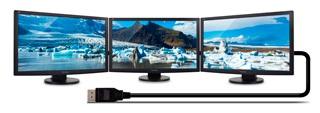 Złącze HDMI dla wyświetlania obrazów w rozdzielczości FullHD Ten monitor ViewSonic wyposażono w złącze HDMI, które umożliwia łatwe i komfortowe wyświetlanie obrazów