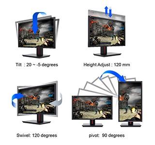 Filtr niebieskiego światła zwiększa komfort korzystania z monitora Monitory ViewSonic zostały wyposażone w filtr niebieskiego światła.