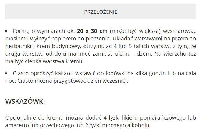 Przykład algorytmu