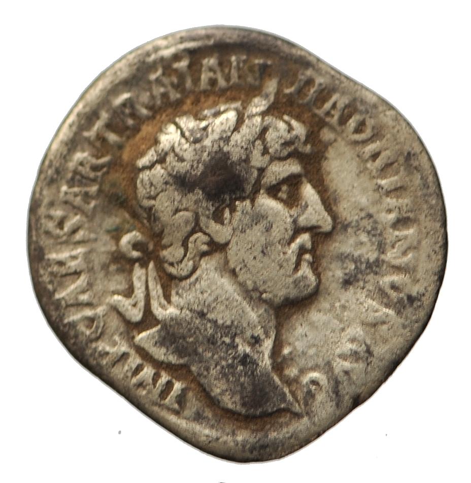 6. Srebrna moneta rzymska (denar) cesarza Hadriana