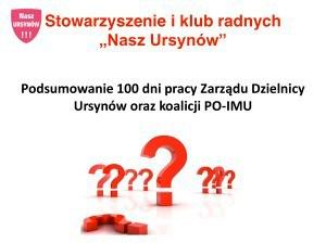100 dni W dniu 25 kwietnia 2015 r.