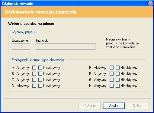 4. Dodawanie nowego zdarzenia Klikamy na przycisk nowe zdarzenie.