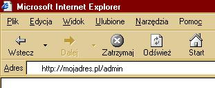 REDAGOWANIE TREŚCI 1. Otwieranie Panelu administracyjneg: a.