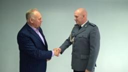NOWY KOMENDANT KOMISARIATU POLICJI W SZPROTAWIE 5 lipca br.