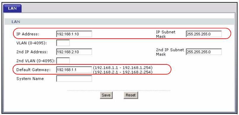4 Podłączanie kontrolera NXC-8160 do sieci Po ustawieniu identyfikatorów SSID i zabezpieczeń bezprzewodowych naleŝy wykonać czynności opisane w tym rozdziale, aby skonfigurować adres IP kontrolera