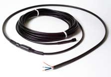 Kable grzejne Kable grzejne Deviflex DTCE-20/230 V, Deviflex DTCE-30/230 V, Deviflex DTCE-30/400 V Jednostronnie zasilane kable grzejne z ekranem ochronnym o zwiększonej odporności na promieniowanie