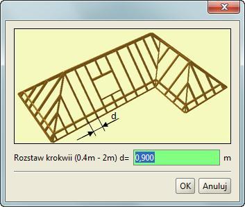 Gdy użytkownik chce wczytać poszczególne dachy jako odrębne podrysy, powinien wczytywać dachy pojedynczo, każdy w osobnej sesji omawianej funkcji.