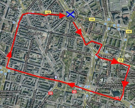 22 września 2011 r. Dzień bez Samochodu BEZPŁATNA KOMUNIKACJA MIEJSKA PRZEJAZD GARNITUROWCÓW od godz. 12 00 do godz. 13 00 trasa: pl. Grunwaldzki al. Papieża Jana Pawła II pl. Lotników ul.