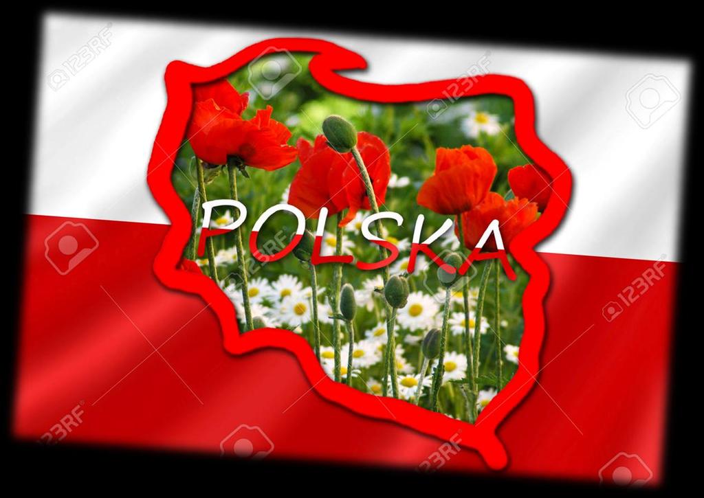 GMINNY KONKURS PLASTYCZNY : POLSKA W BIELI I CZERWIENI FORMAT : A3 TECHNIKA :