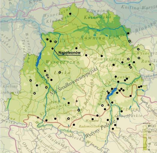 Charakterystyka dąbrowy świetlistej w Napoleonowie Kompleks leśny Napoleonów położony jest w północno-zachodniej części mezoregionu Wysoczyzna Łaska, przy granicy z mezoregionem Kotlina Kolska