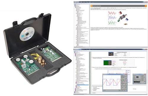 UniTrain-I UniTrain is a multimedia e-learning system with integrated, mobile electronics lab for general education and