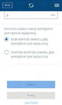 9 Lista parametrów serwisowych Parametry serwisowe regulatora znajdujące się na poniższej liście