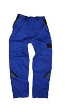 Spodnie do pasa PROFESSIONAL blue/black Spodnie do pasa professional o wyjątkowo atrakcyjnym wzornictwie i doskonałej funkcjonalności, wykonana z bardzo wytrzymałej specjalistycznej tkaniny 65%