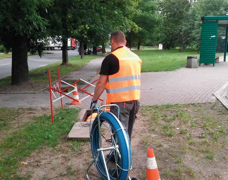 CONSTRUCTION AND EXPANSION OF THE SEWERAGE SYSTEM - Check the patency of the sewer system of the original; - Inserting the cables to the cable pipeline