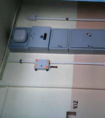 FIBRE OPTIC INSTALLATIONS INSIDE THE BUILDINGS - Installation of boxes, cans, pillar,