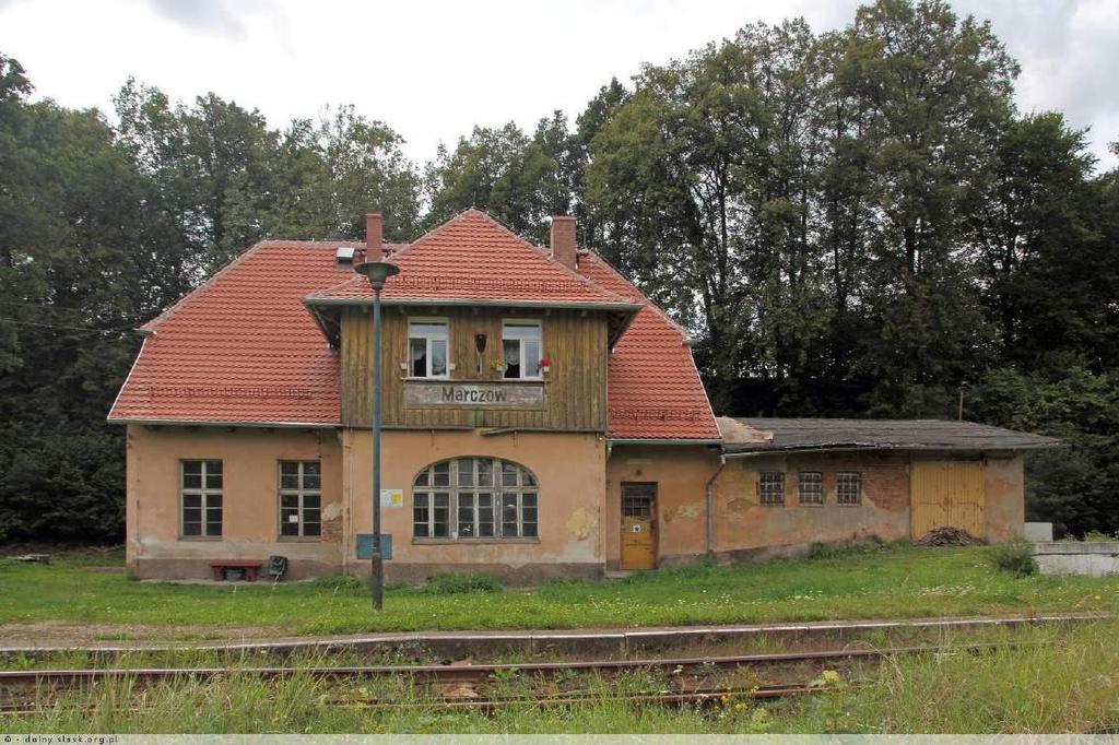Stacja Kolejowa w Marczowie