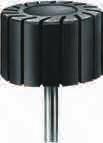000 25-40 202 45 x 30 3.000 8.500 25-40 203 60 x 30 9.500 6.500 25-40 204 435-4355 Tśmy ścierne Cylindryczne. Płócienn tśm ściern z korundem zwykłym związnym żywicą syntetyczną.