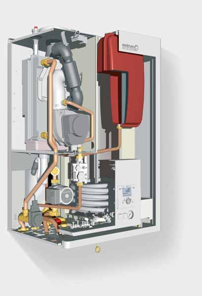dzięki zintegrowanemu płytowemu wymiennikowi ciepła EcoTherm Kompakt WBS: najwyższy komfort  po