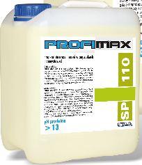 Najlepsze wyniki uzyskuje się stosując preparat Profimax SP 110 do mycia zasadniczego łącznie z preparatem Profimax SP 120, jako preparat nabłyszczający.
