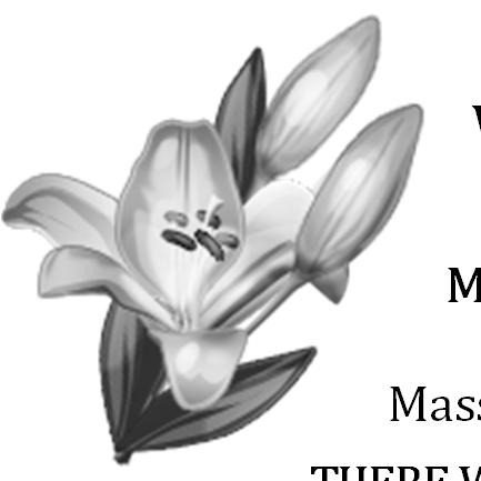 2017 WIELKI TYDZIEŃ - HOLY WEEK SCHEDULE MONDAY, TUESDAY, WEDNESDAY April 10, 11, 12, 2017 Masses - Msze św.