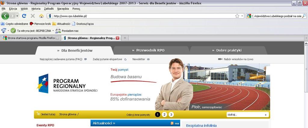 przydatne linki www.rpo.lubelskie.pl www.lubelskie.pl www.lawp.lubelskie.pl www.wup.lublin.pl www.lfr.lublin.pl www.efs.