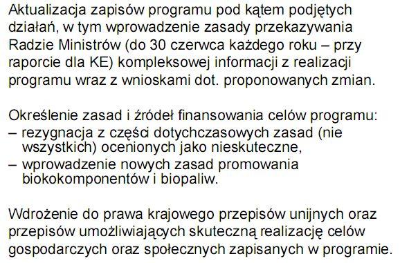 Istota propozycji Ministra Rolnictwa i Rozwoju Wsi