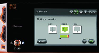 Inteligentne instrumenty COMFORT sprawdzają się na wszystkich polach elektrochirurgii.