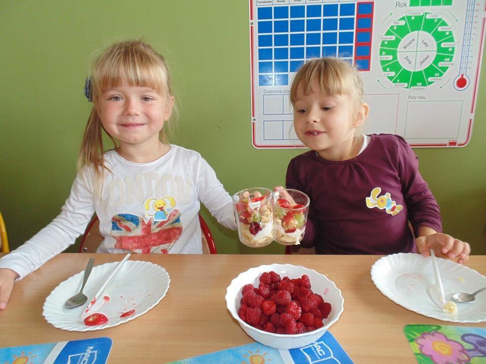 Tak własnoręcznie przygotowany podwieczorek smakował znakomicie.